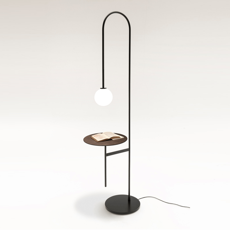 minglian,floor lamp,living oom,black