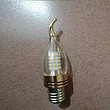 Guixing LED candle bulb with small pull tail tip bubble