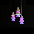 Chandelier,Simple,Three head,christmas tree,42W