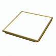 Panel Light,Simple,white,gold edge,Square