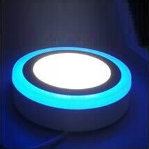 Blue,Circular,Panel light