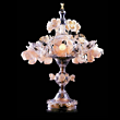Neo-Chinese style,Pink,FLOWER,living room,Table Lamp