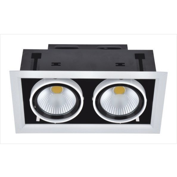 Grille Lamp,Commercial Lighting,Aluminum,Double Bulb,5W*2,10W*2