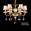 Tiffany Lamp,transparent,white,European-style,crystal,villa,Warm light