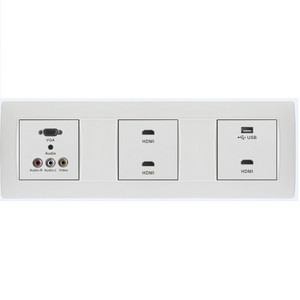 Socket,white,triplet,Three