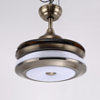 Chandelier,modern,white,LED,circular,Golden