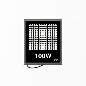 Modern Outdoor LED Floodlight