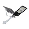 LED solar powered black outdoor street lamps