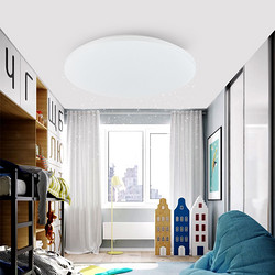 HLETC Yellow Light Round Ceiling Lamp