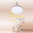 Macaron series camellia intelligent remote control LED ceiling lamp