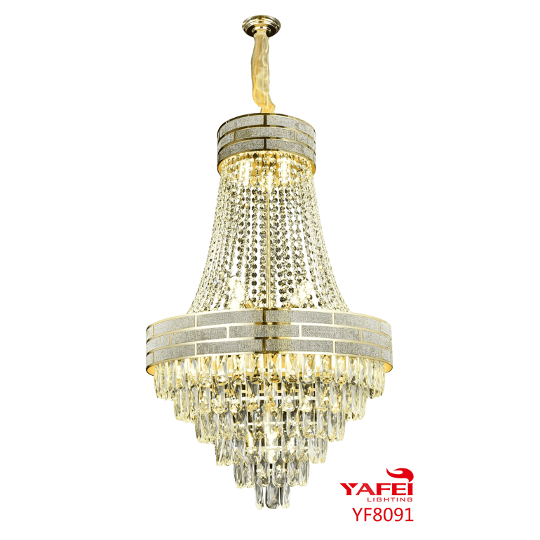 YF8091-R600 crystal chandelier