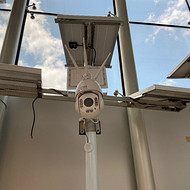 Solar Energy Street Lamp Monitor
