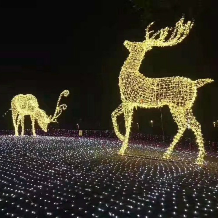 3D Deer Modeling Animal Shaped Light