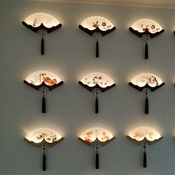 Fan wall light