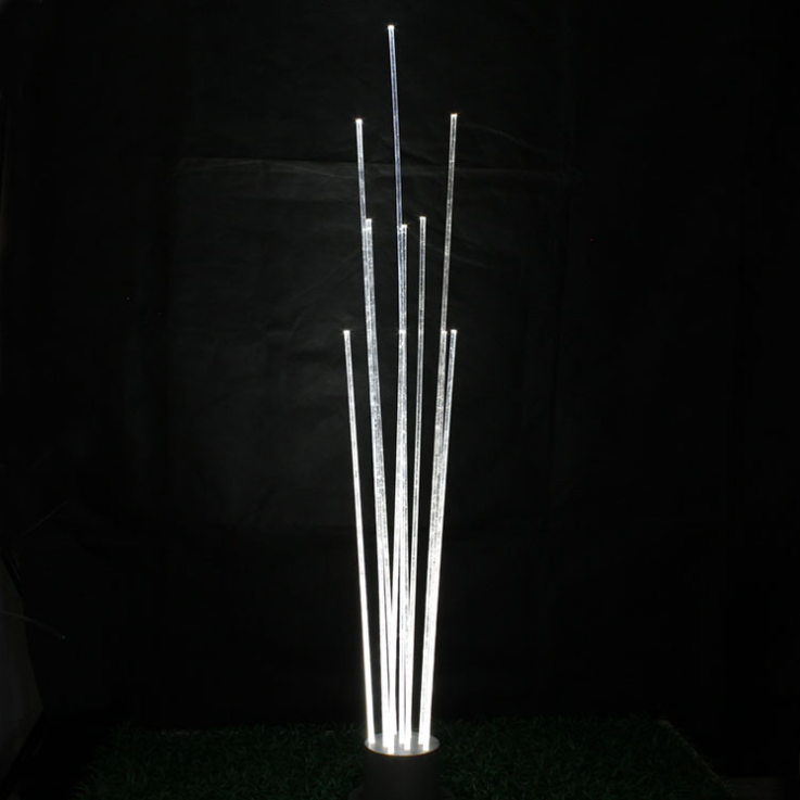 LED acrylic rod reed lamp landscape lamp stainless steel outdoor waterproof rust garden light lawn