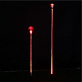 Led light bulb fiber optic reed lamp ground insertion lamp Outdoor park Plaza decorated with ball reed lamp