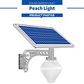 15w solar peach light garden light with 5years warranty