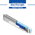 Patent design 80w solar street light for 10m pole