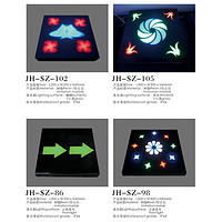 Resin floor tile light 2