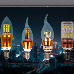 Multiple Shape Low Power LED Candle Bulb