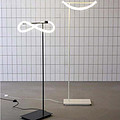 Modern contracted individual character floor lamp