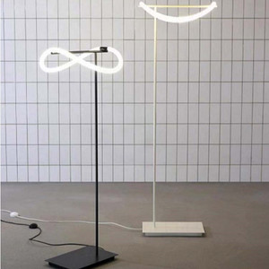 Modern contracted individual character floor lamp