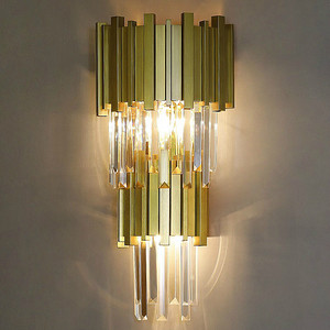 Modern light luxury art crystal lamp