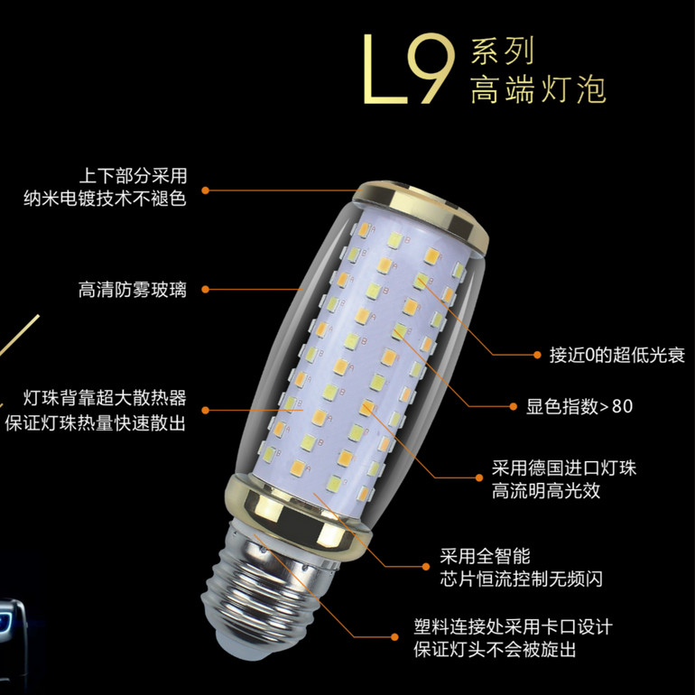L9 high-end bulb series