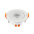 round plastic spot light