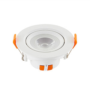 round plastic spot light