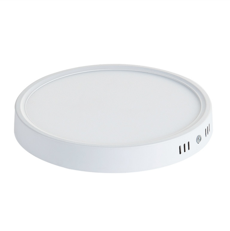 round surface panel light