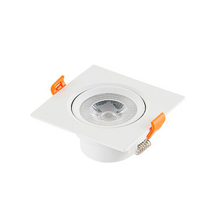 square plastic spot light