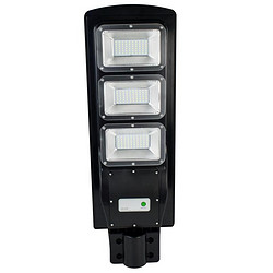 black waterproof energy-saving street lamp (three head)