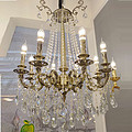 SHI XIN 68918/8 antique brass pendant light chandelier for home hotel church