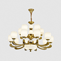 Light luxury Chinese chandelier