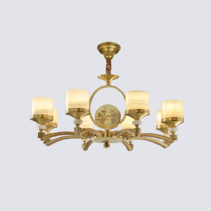 Chinese style eight-headed chandelier