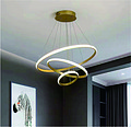 Nordic contemporary and contracted annular sitting room droplight