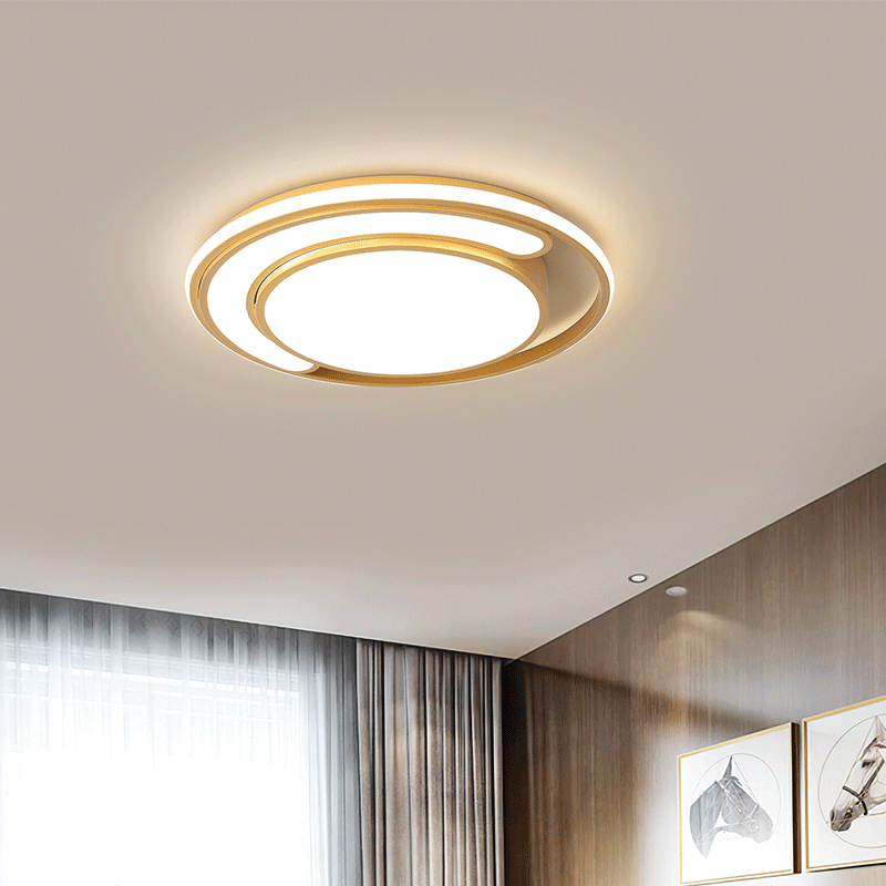 Aureate circular Nordic contracted absorb dome light