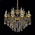 European crystal candle light luxury chandelier