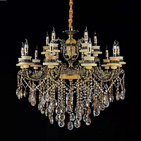 European crystal candle light luxury chandelier