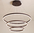 Circular contracted sitting room droplight