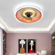 Light luxury bedroom fan light