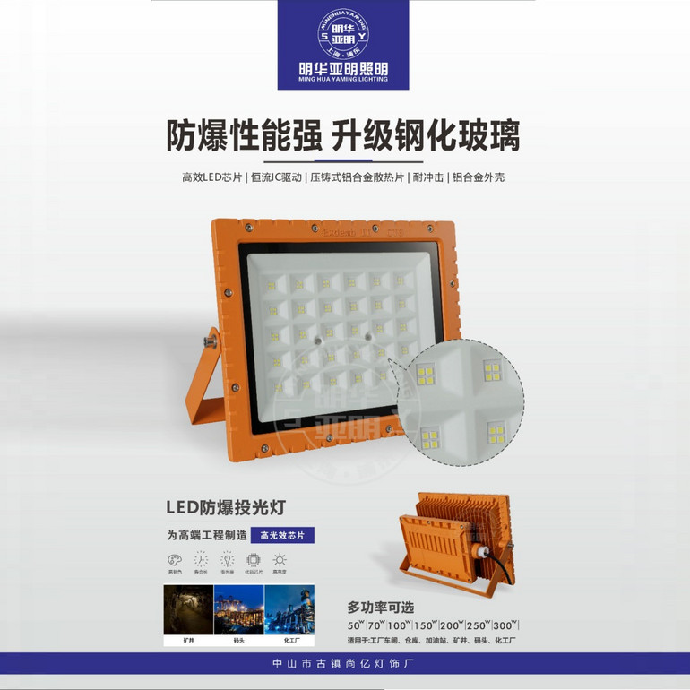 LED explosion-proof projection lamp