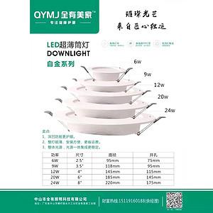 Platinum series ULTRA-thin LED downlight