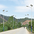 Outdoor LED street lamp