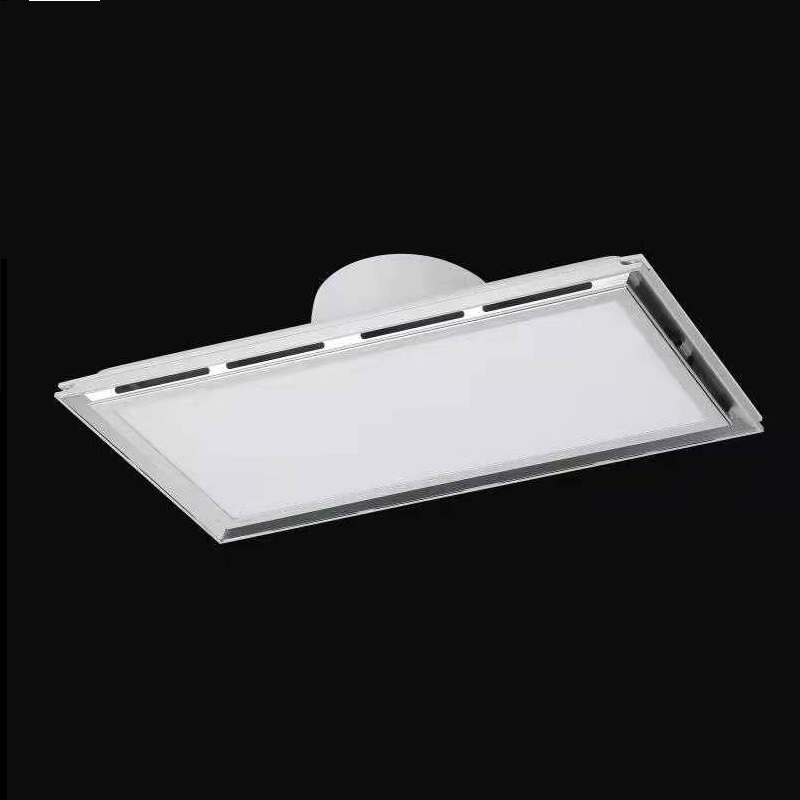 White rectangular simple flat lamp