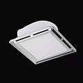 White square simple flat lamp