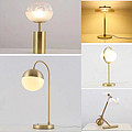 Modern Simple Golden Table Lamp Series