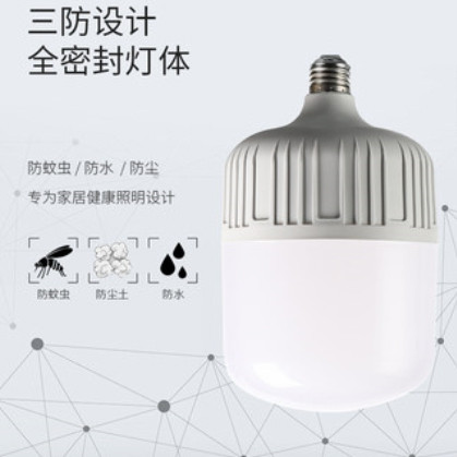 Fin Three-protection Light Bulb