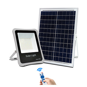 IP65 remote controlled solar 100W projection lamp